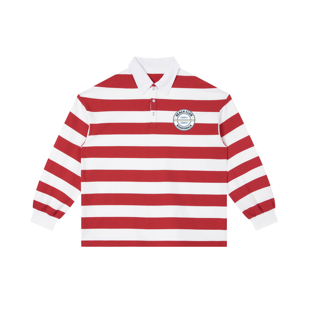 BEACH STRIPED POLO