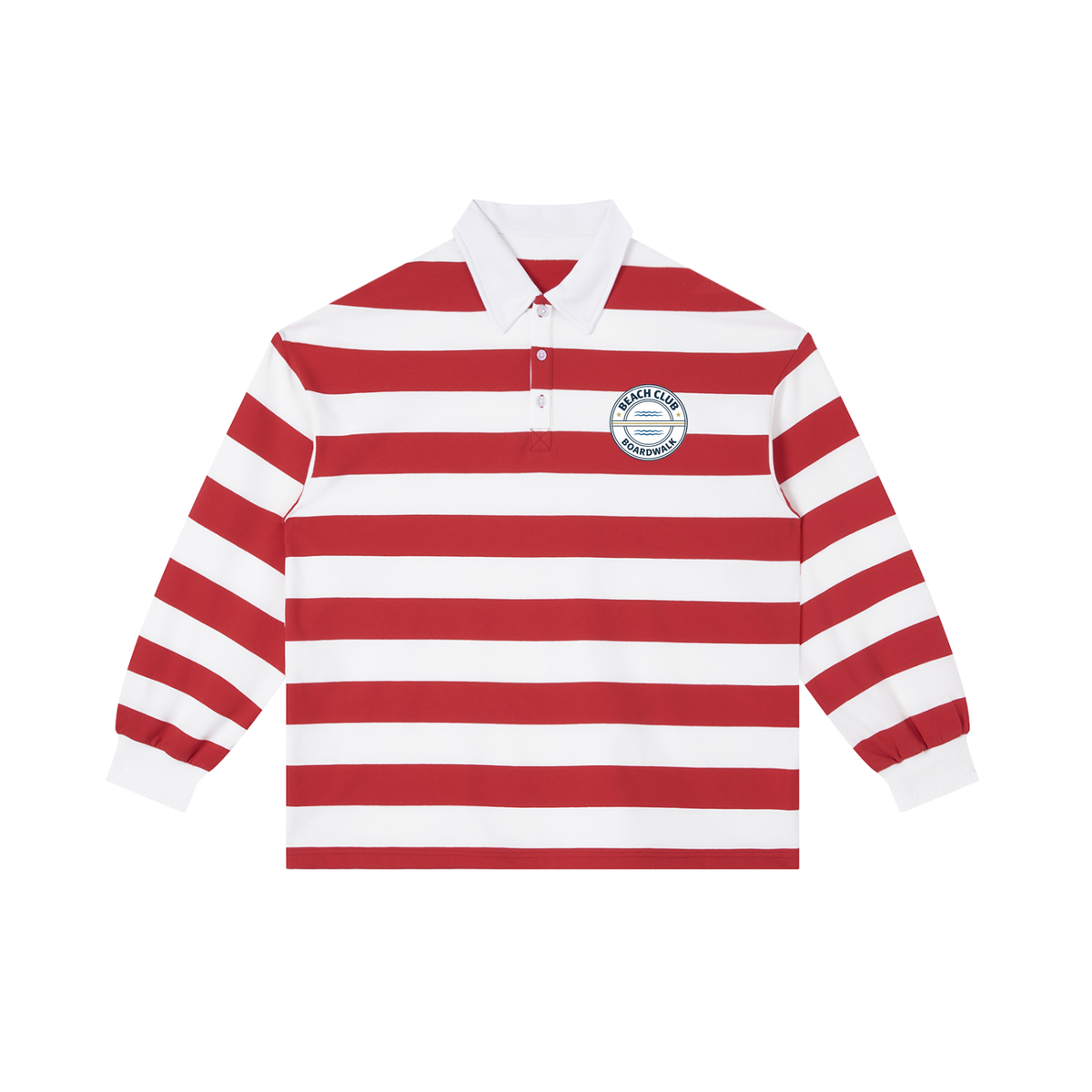 BEACH STRIPED POLO