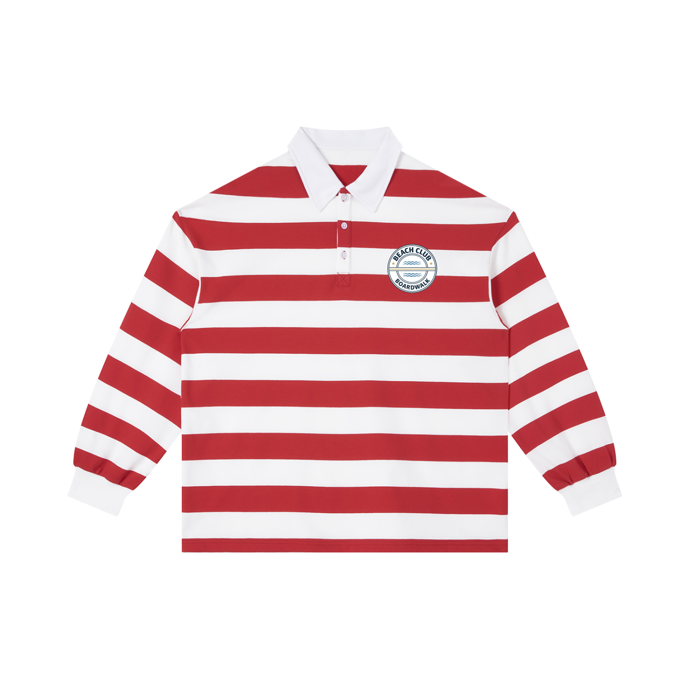 BEACH STRIPED POLO