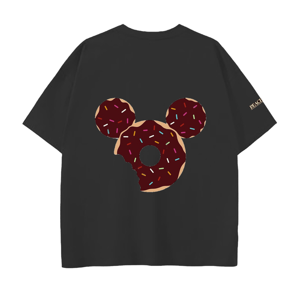 Drop Shoulder Cotton T-Shirt