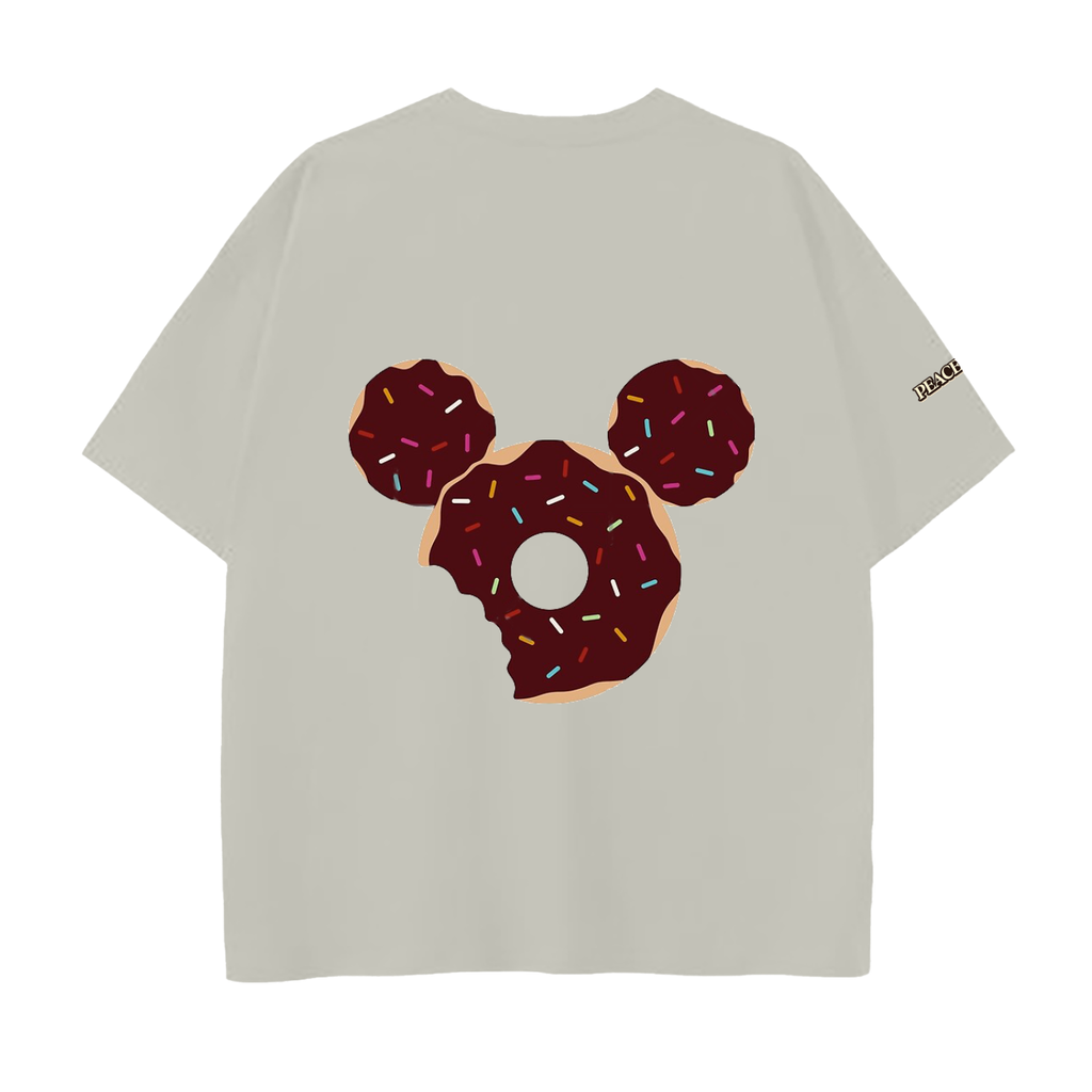 Drop Shoulder Cotton T-Shirt