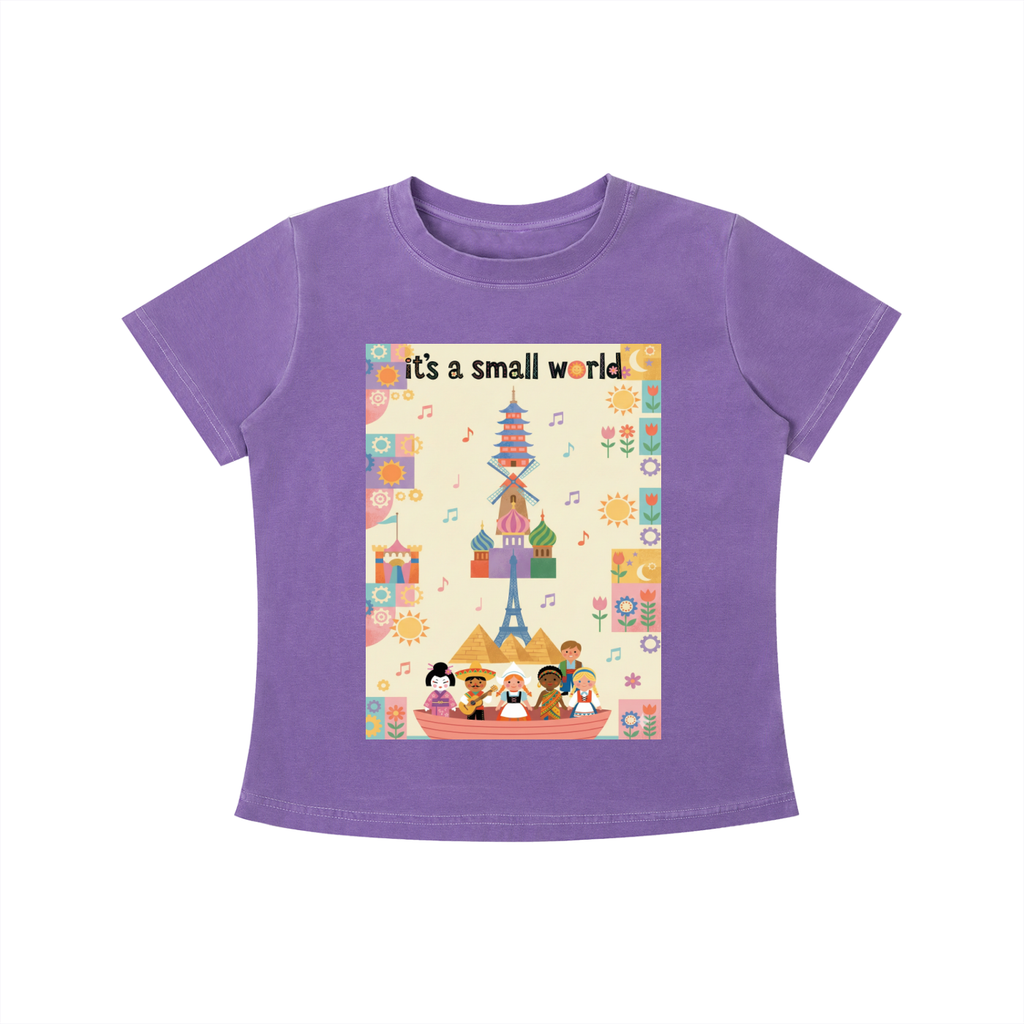 SMALL WORLD WOMEN'S T-SHIRT