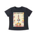 SMALL WORLD WOMEN'S T-SHIRT