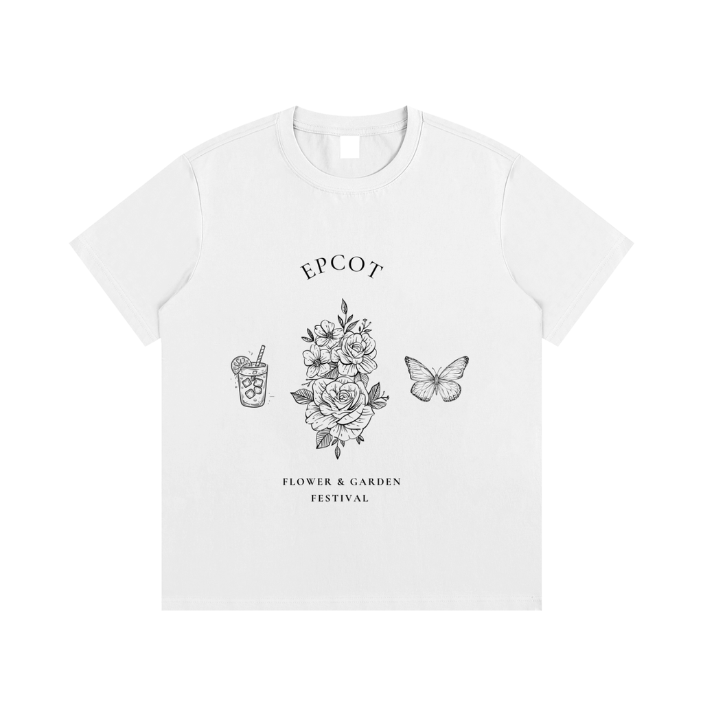 SIMPLE FLOWER & GARDEN T-SHIRT