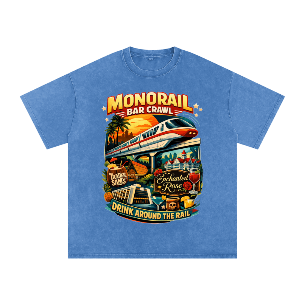 MONORAIL BAR CRAWL T-SHIRT