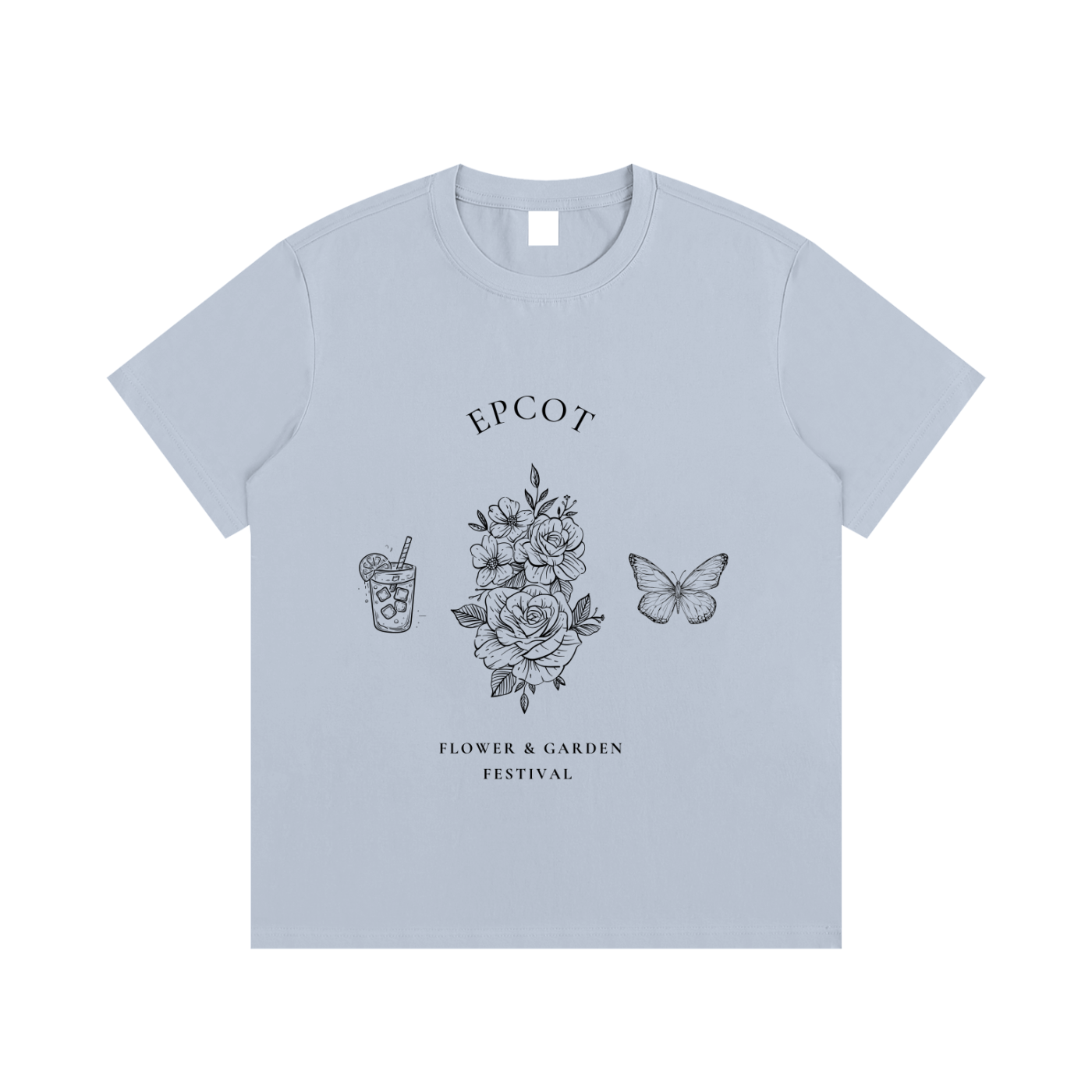 SIMPLE FLOWER & GARDEN T-SHIRT