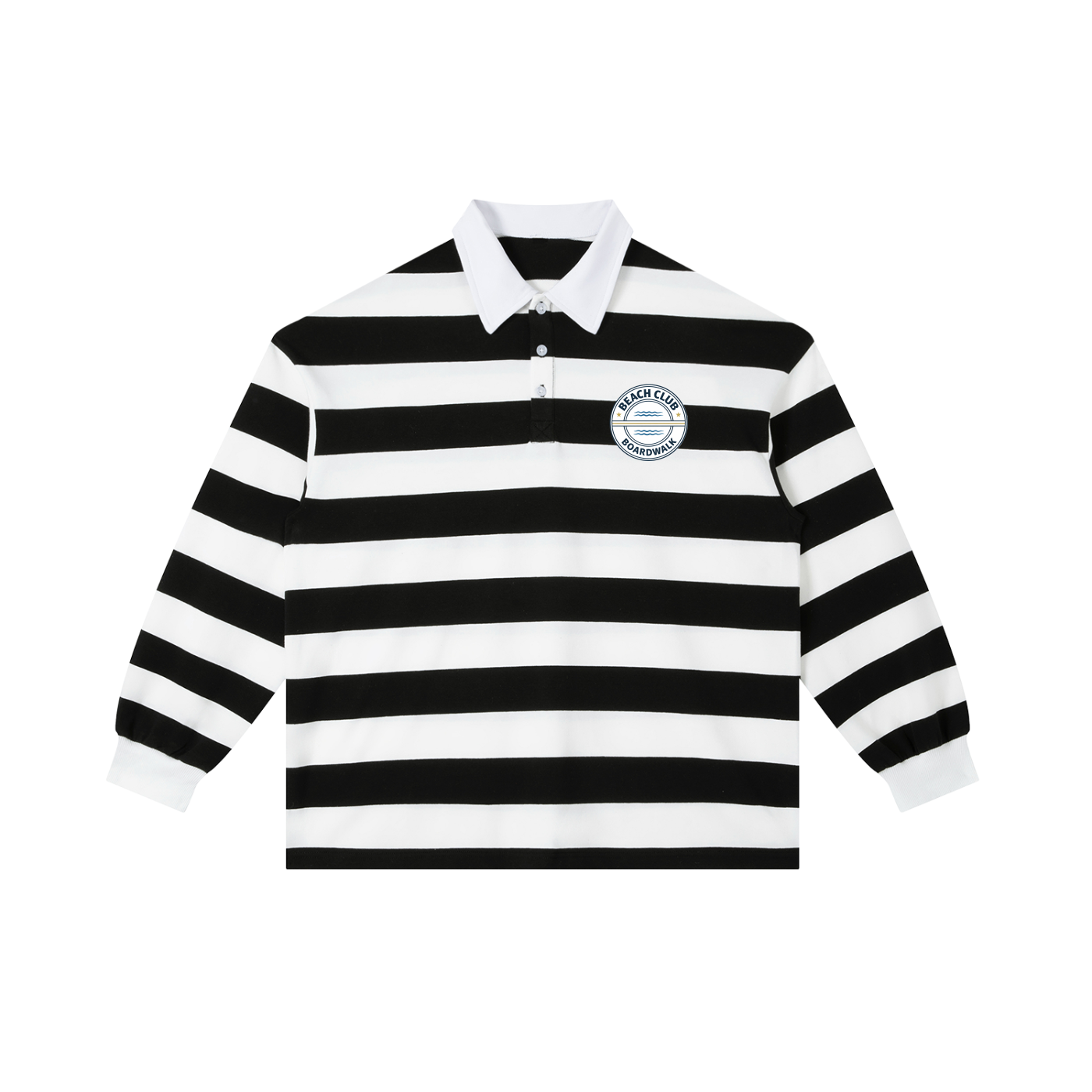 BEACH STRIPED POLO