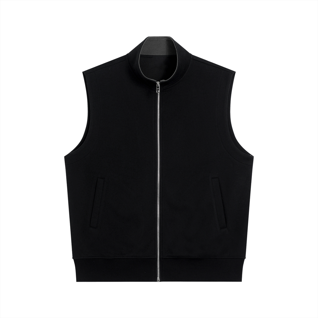 ESSENTIAL ZIPPED VEST