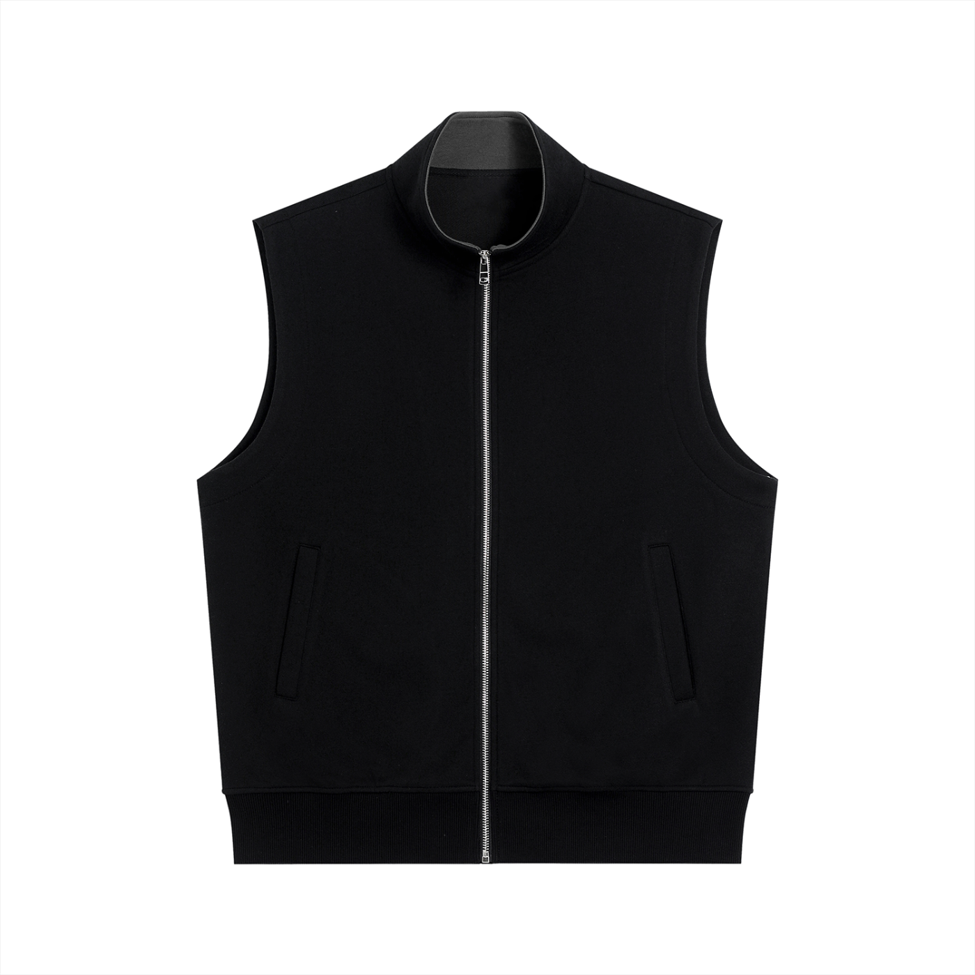 ESSENTIAL ZIPPED VEST