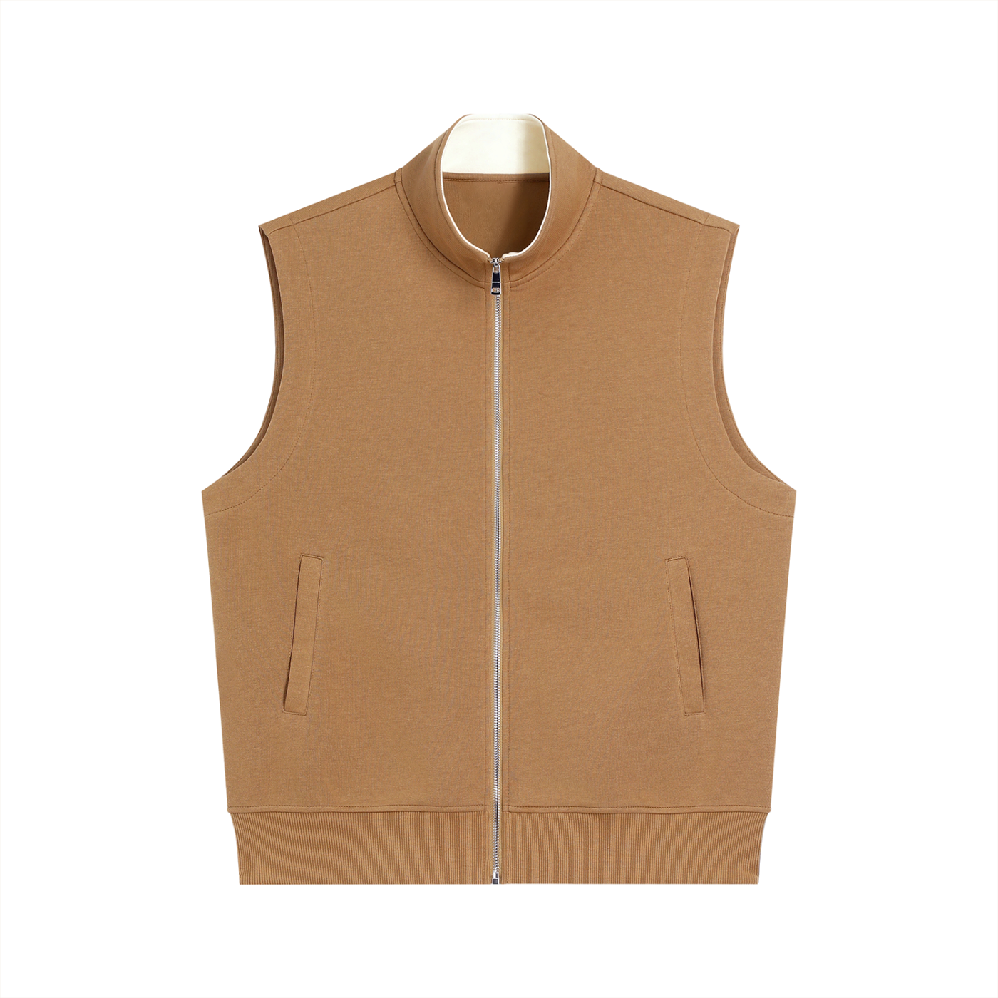 ESSENTIAL ZIPPED VEST