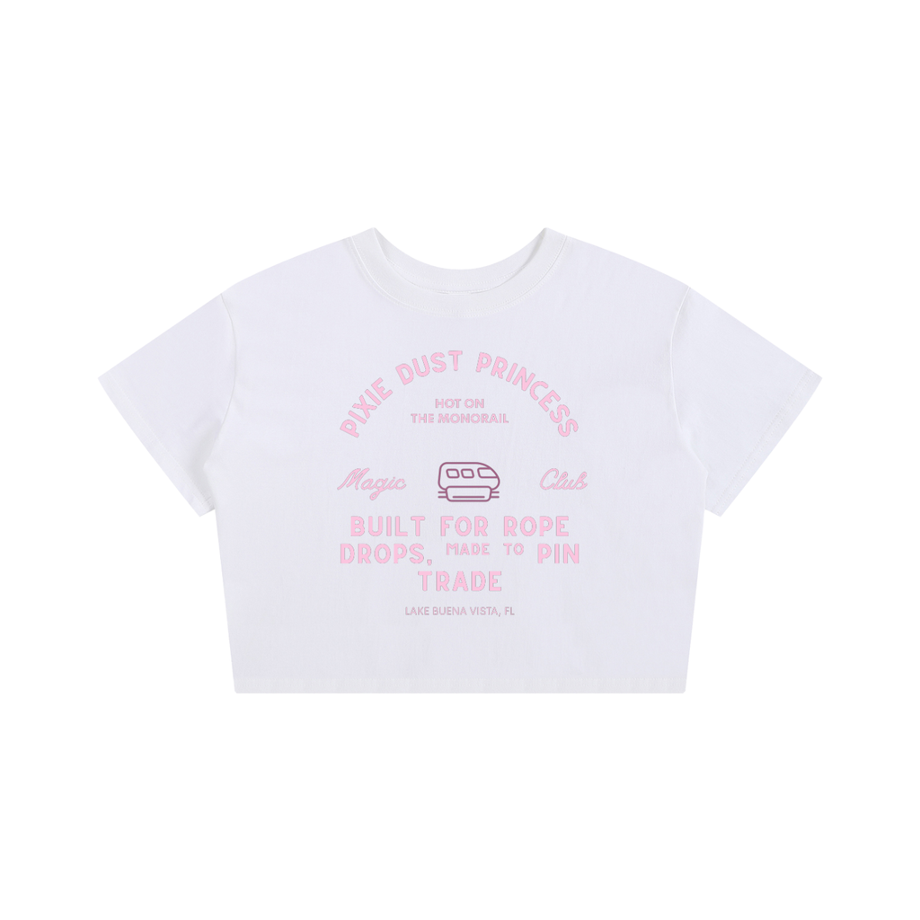 PIXIE PRINCESS WOMEN'S CROPPPED T-SHIRT