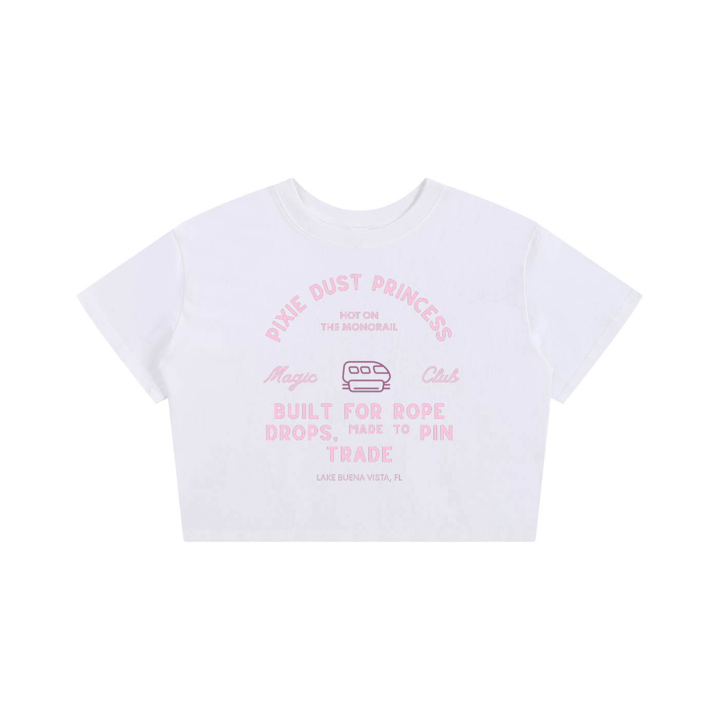 PIXIE PRINCESS WOMEN'S CROPPPED T-SHIRT