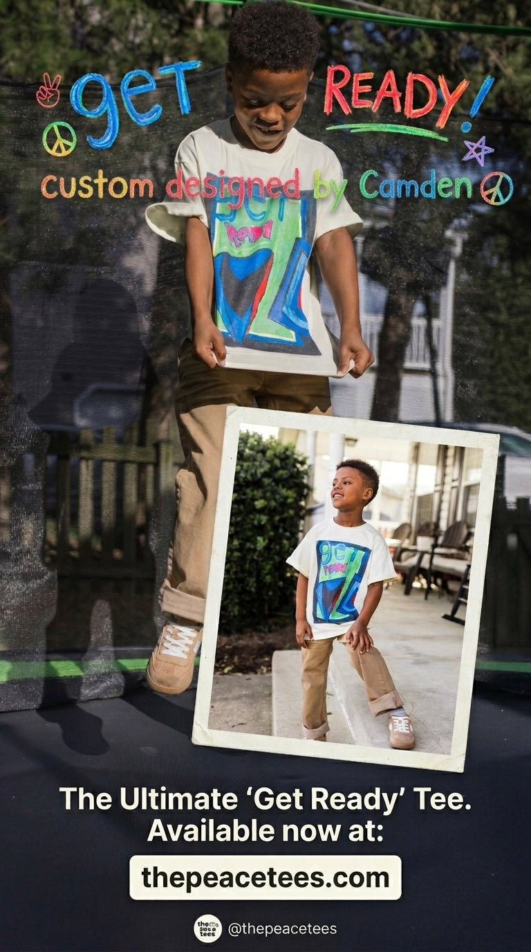 GET READY KIDS T-SHIRT