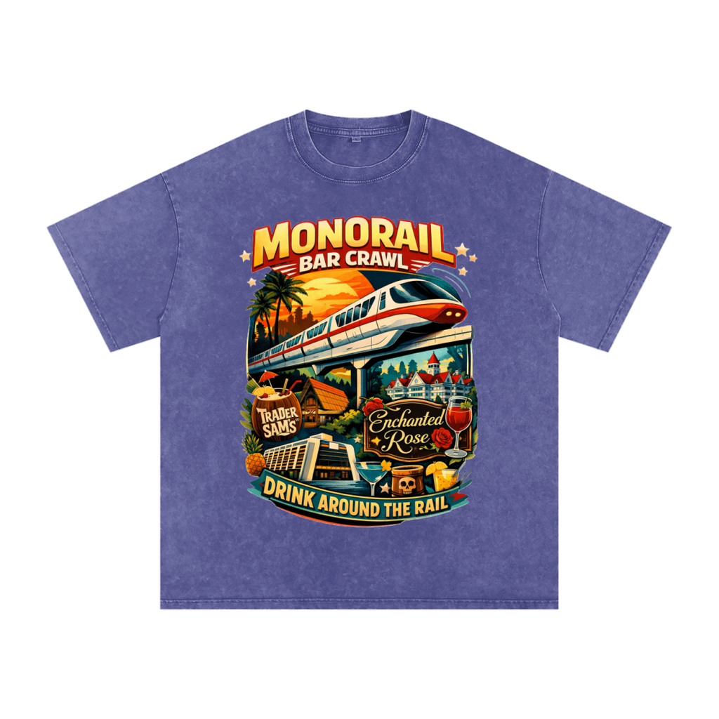 MONORAIL BAR CRAWL T-SHIRT