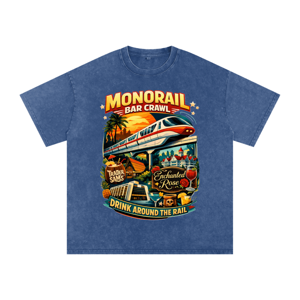 MONORAIL BAR CRAWL T-SHIRT