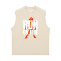RUN ON FIRE TANK TOP