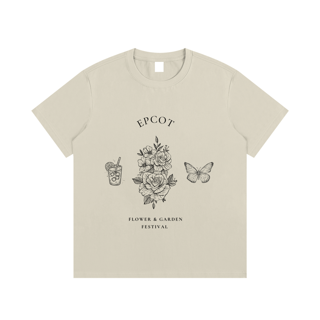 SIMPLE FLOWER & GARDEN T-SHIRT