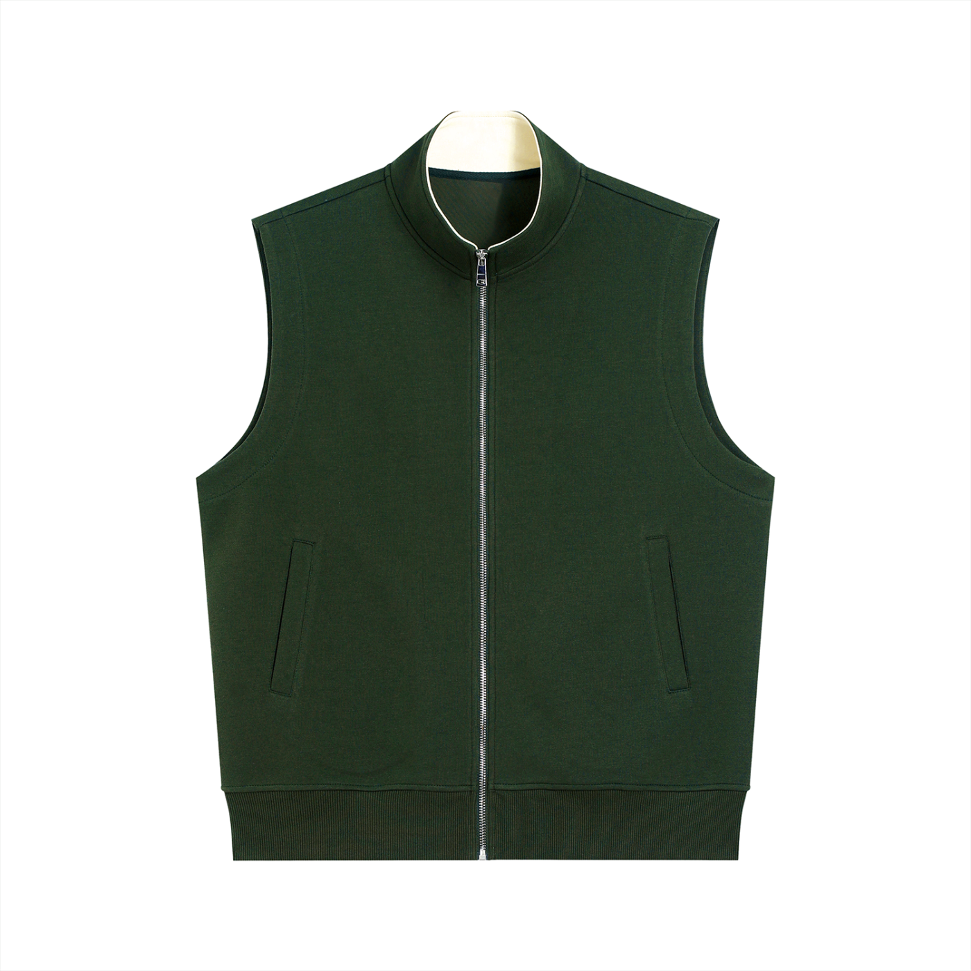 ESSENTIAL ZIPPED VEST