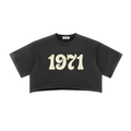 1971 WOMEN's CROP T-SHIRT