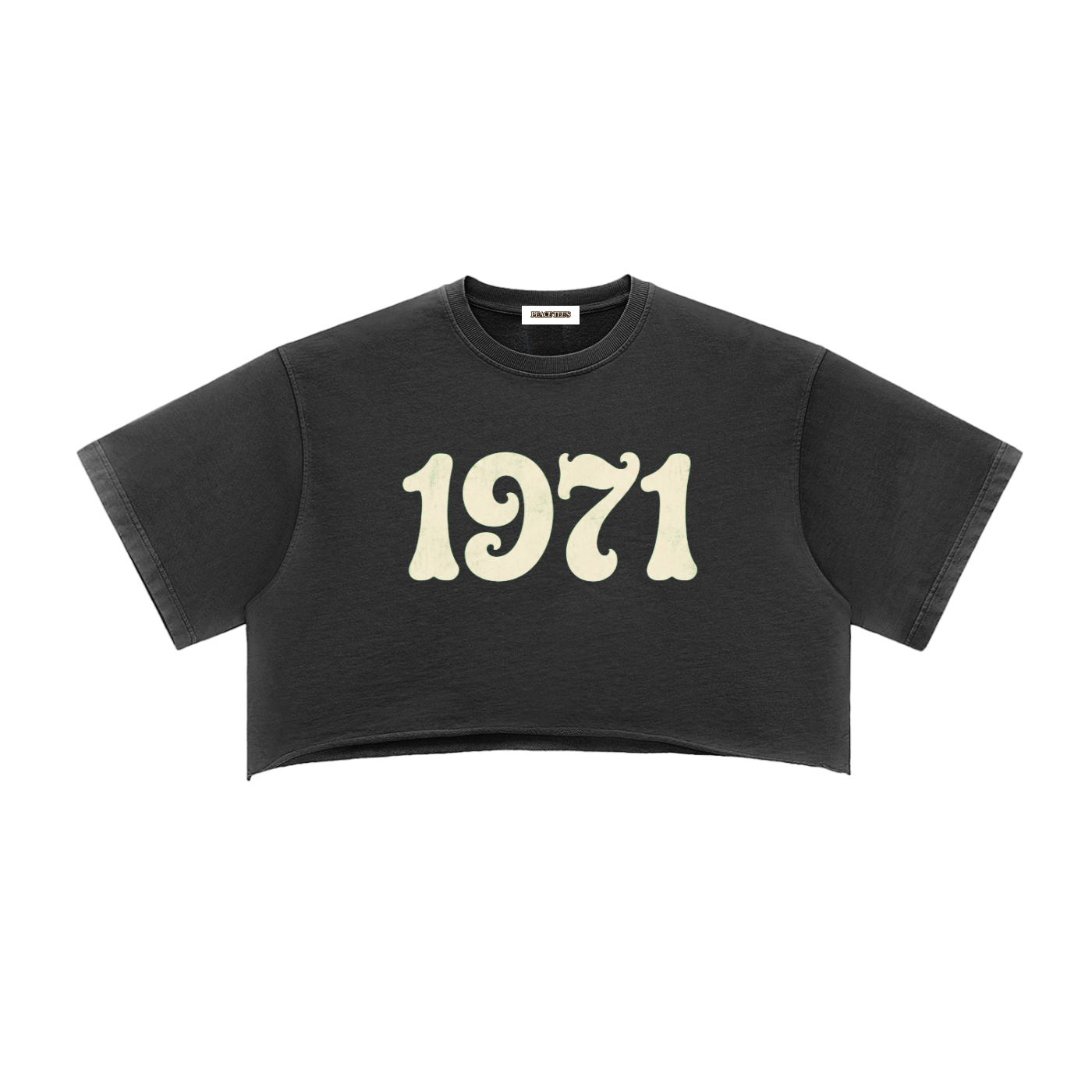 1971 WOMEN's CROP T-SHIRT