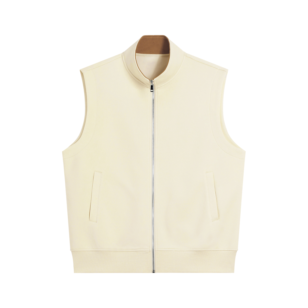 ESSENTIAL ZIPPED VEST