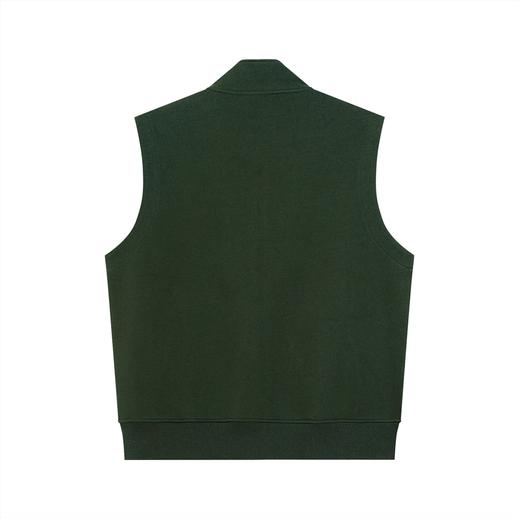 ESSENTIAL ZIPPED VEST