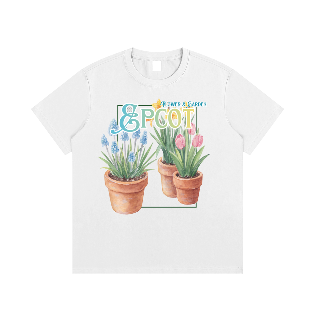 POTTED FLOWERS FESTIVAL T-SHIRT